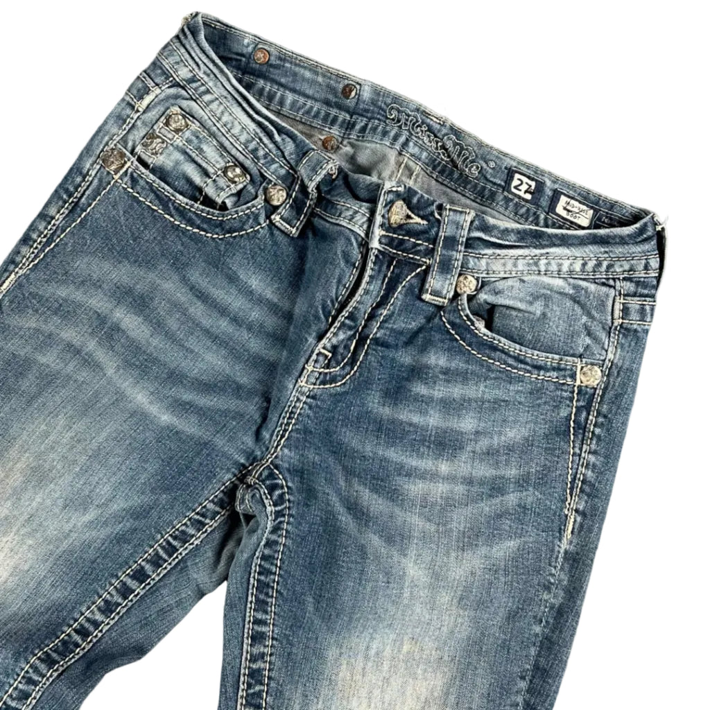 Miss Me Bootcut Jeans (XS)