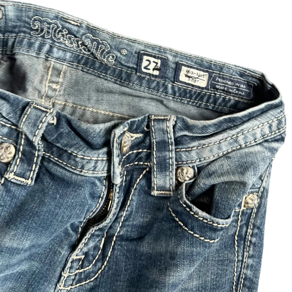 Miss Me Bootcut Jeans (XS)