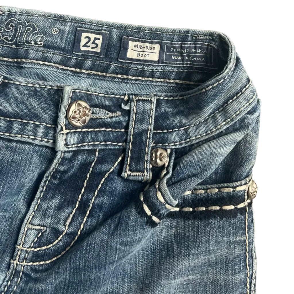 Miss Me Bootcut Jeans (XS)