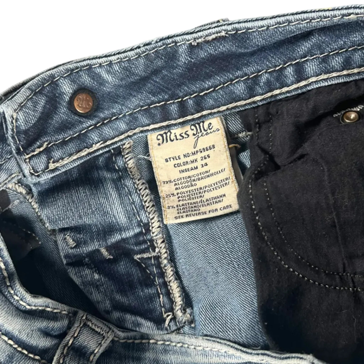 Miss Me Bootcut Jeans (XS)