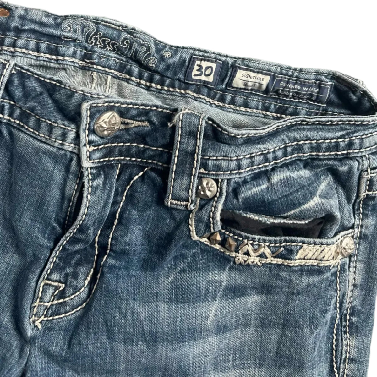 Miss Me Bootcut Jeans (M)